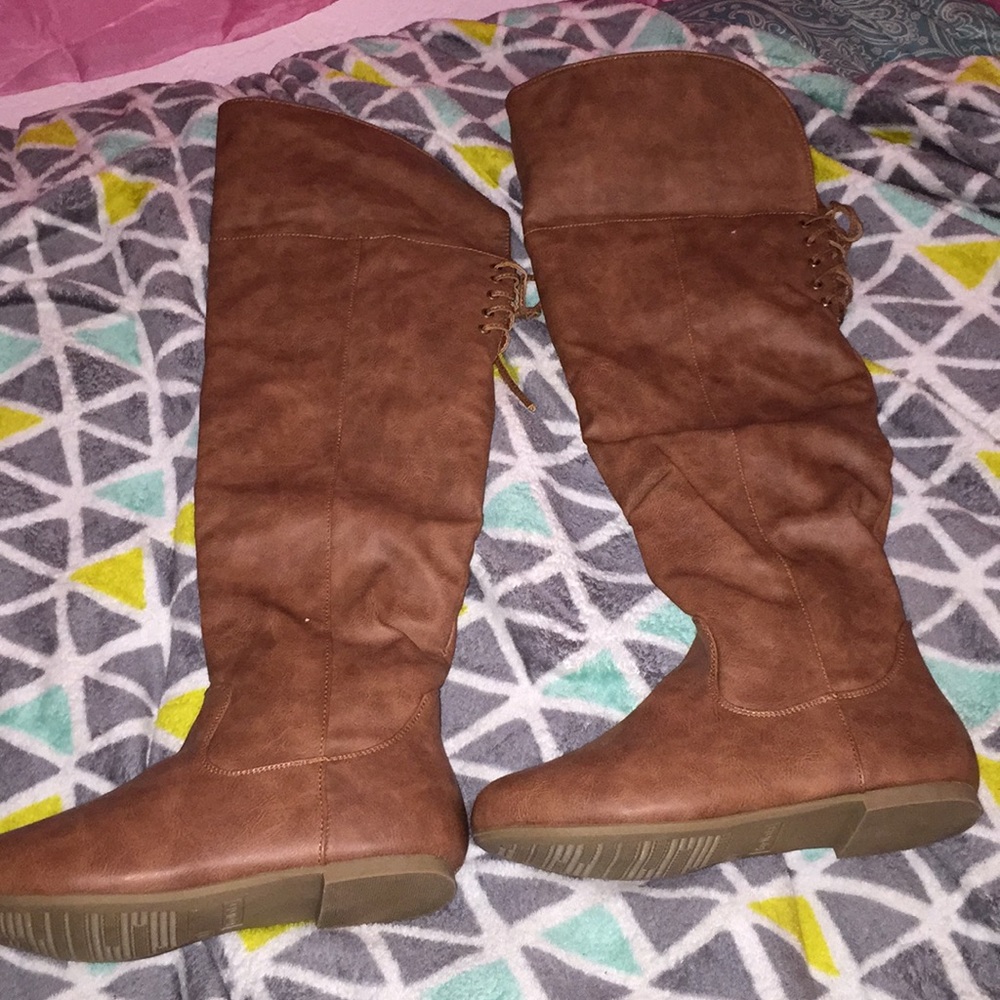 Knee high boots